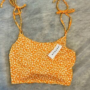 PacSun floral crop top